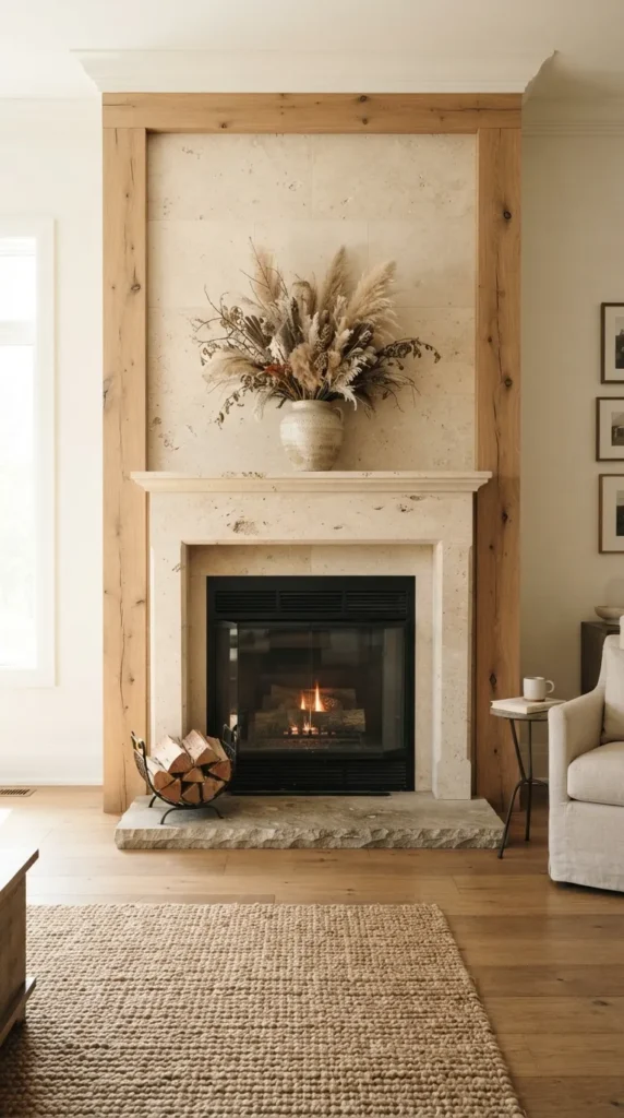 open fireplace ideas.