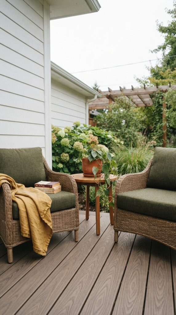 modern rooftop terrace