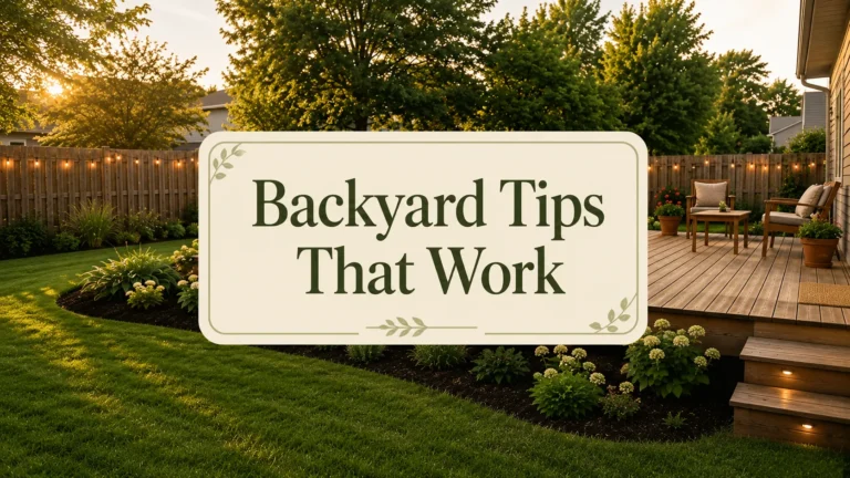 15 Simple Ways to Make Your Backyard Look Nice