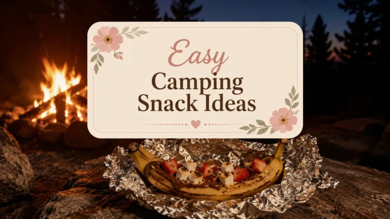 easy camping snack ideas