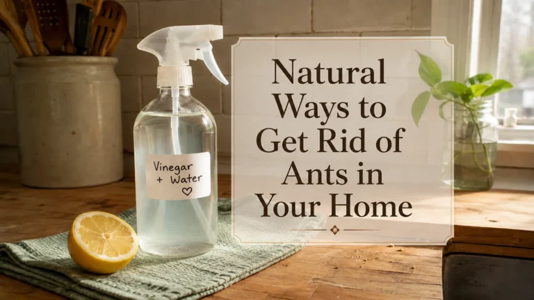 get rid of ants naturally