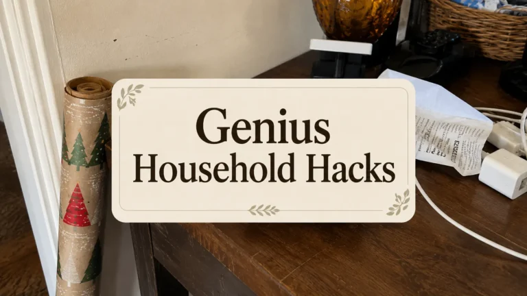 Genius Household Hacks
