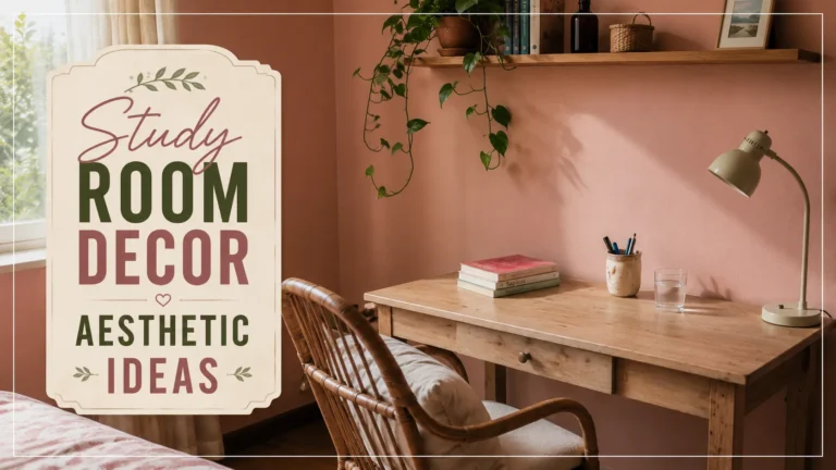 10 Dreamy Study Room Decor Aesthetic Ideas You’ll Love