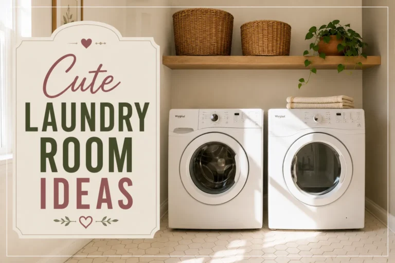 Cute Laundry Room Ideas