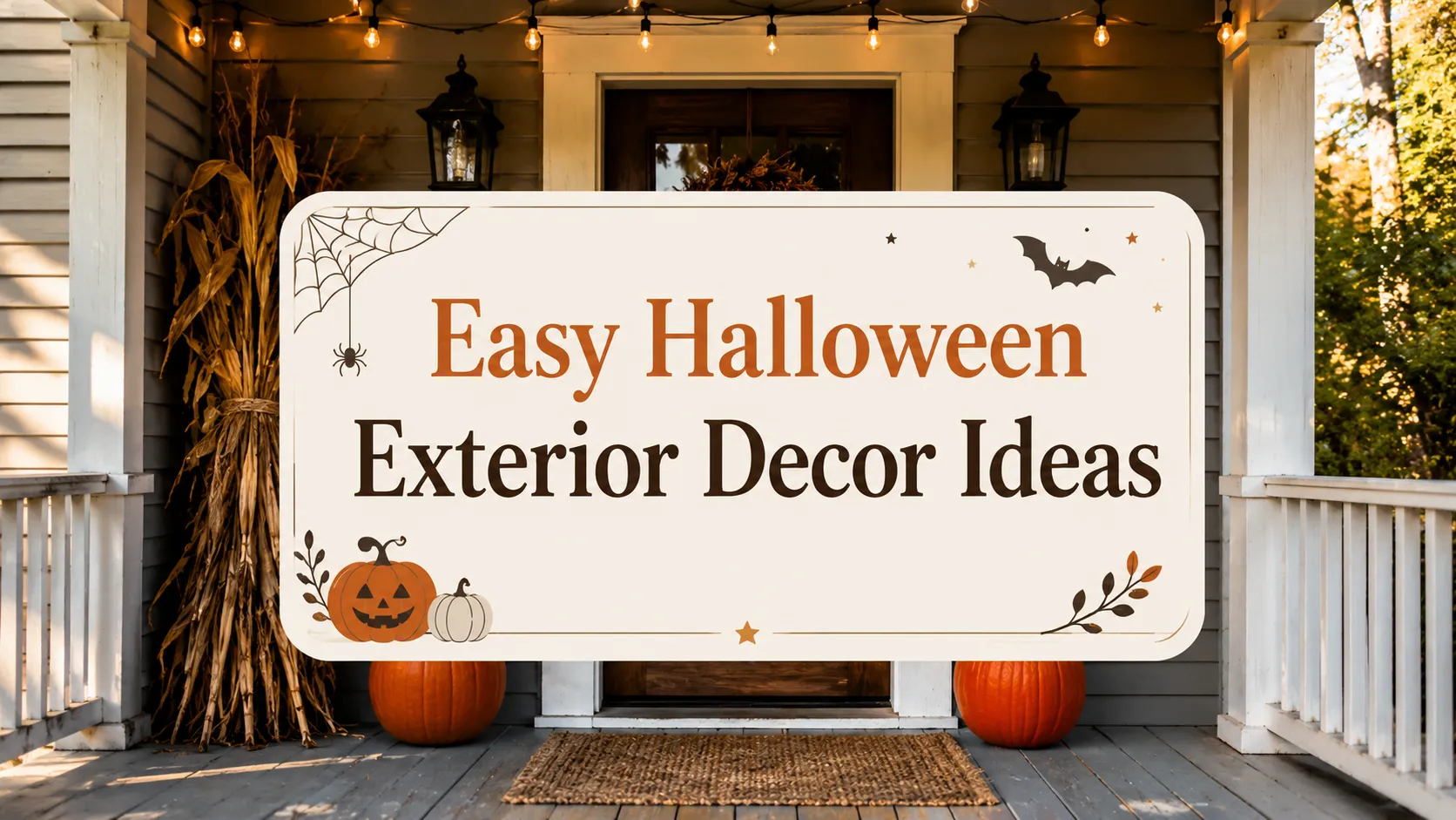 Halloween Exterior Decor Ideas
