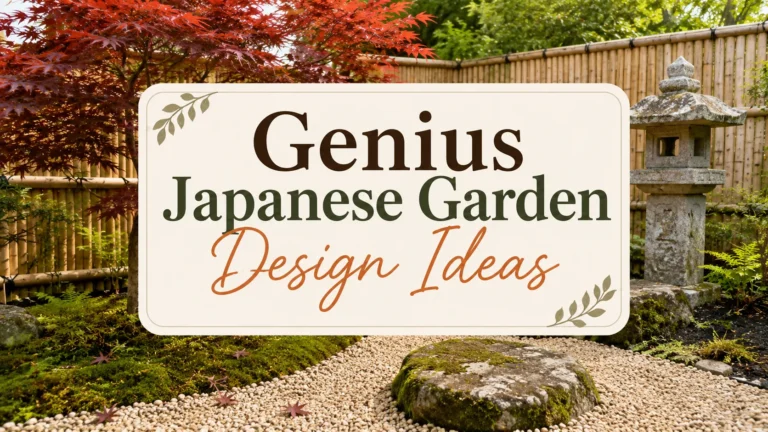 Genius Japanese Garden Design Ideas