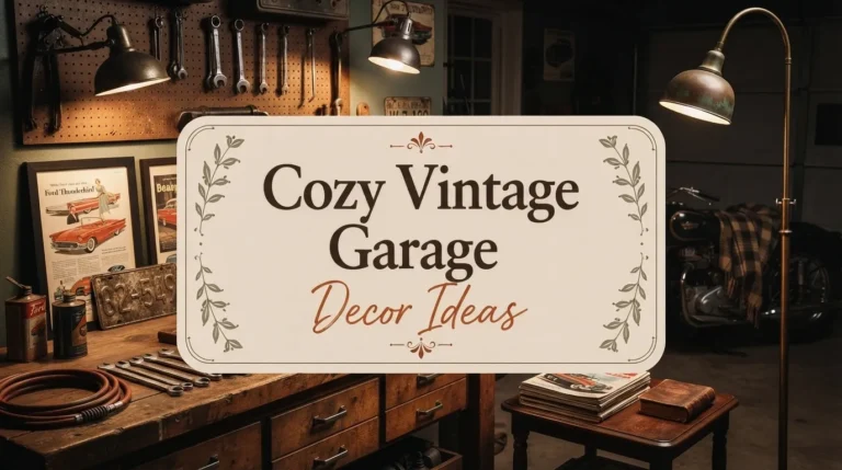 Vintage Garage Decor