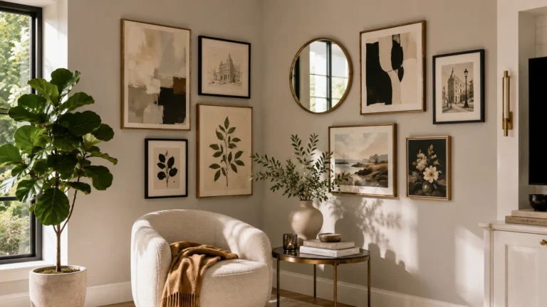 Gallery Wall Corner Ideas