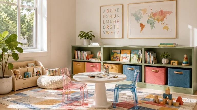 Kids Learning Corner at Home