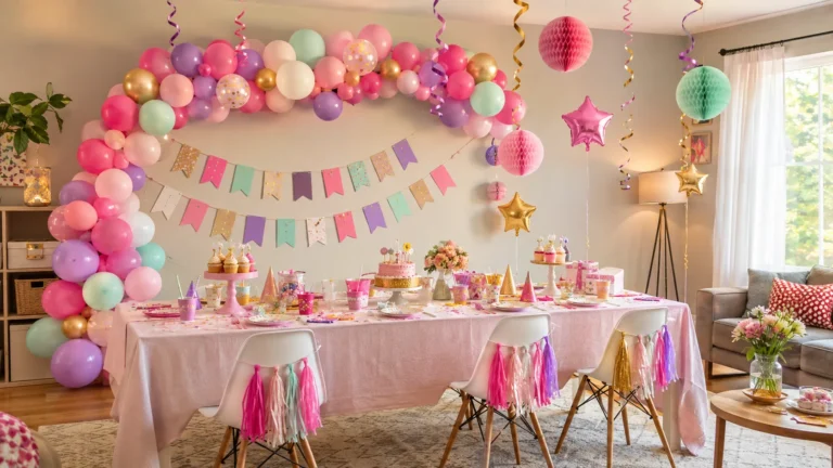 10 Easy DIY Kids Birthday Decorations Anyone Can Make at Home