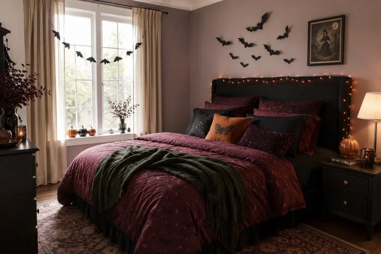 Bedroom Halloween Decor