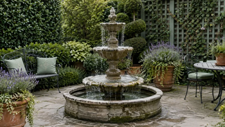Backyard Fountain Ideas