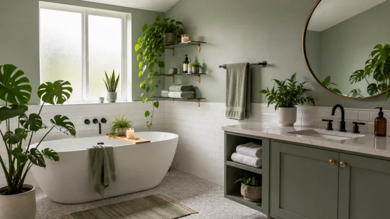 bathroom plant ideas