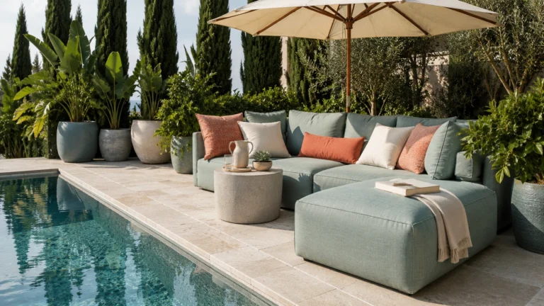 Pool Sitting Area Ideas