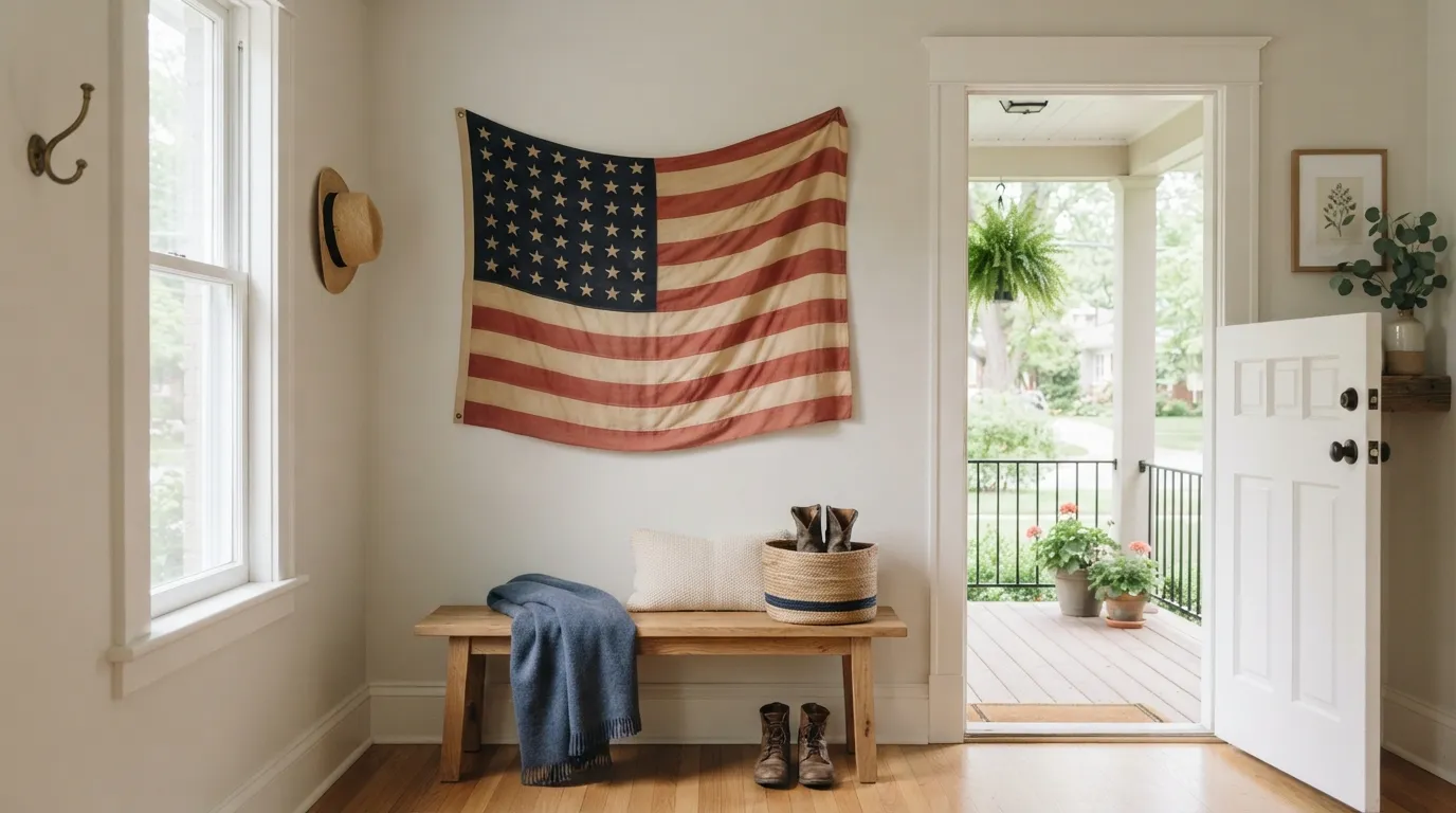 American Flag Decor