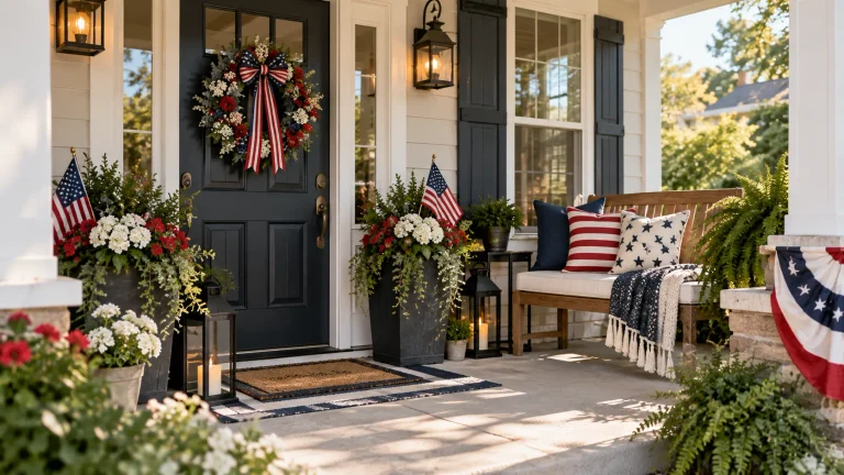 Memorial Day Porch Decor