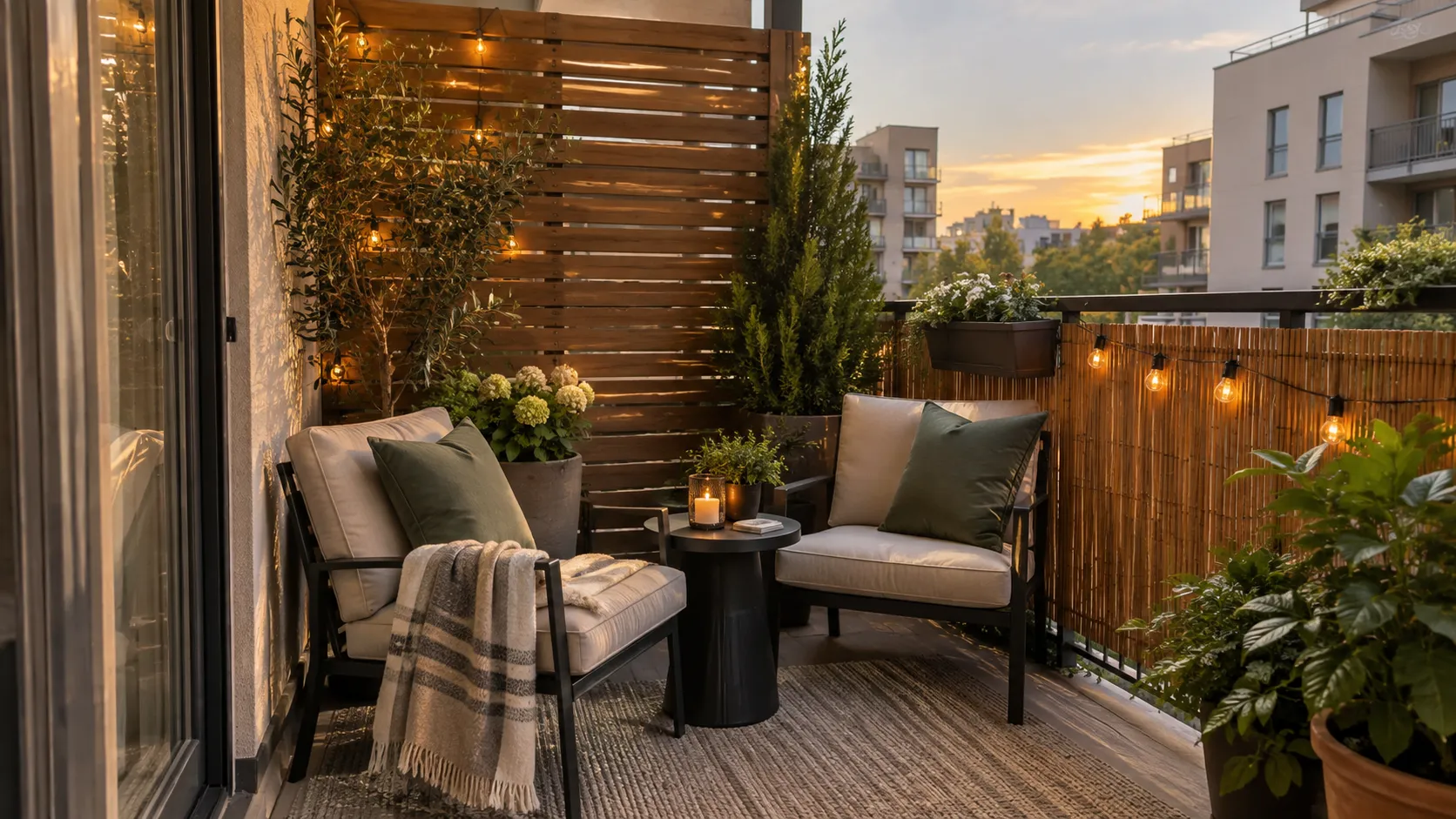 Apartment Patio Privacy Ideas