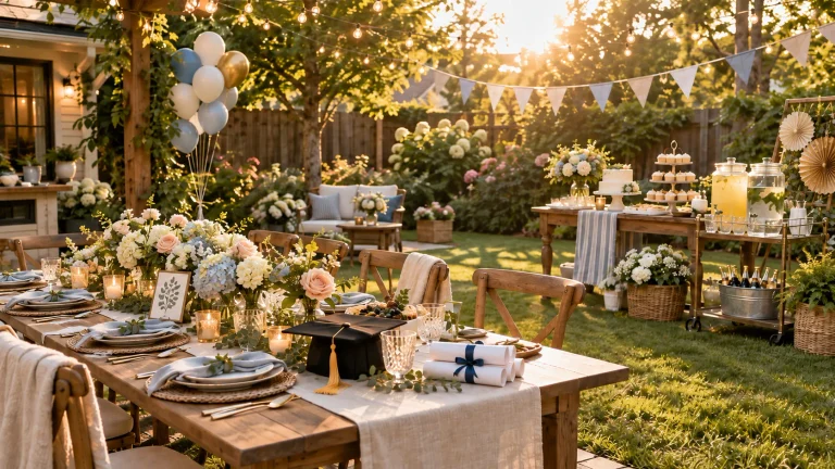 Graduation Outdoor Party Ideas