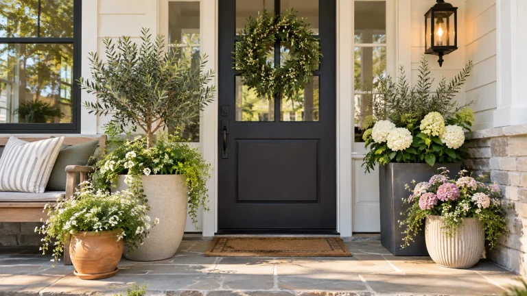 Front Porch Planter Ideas