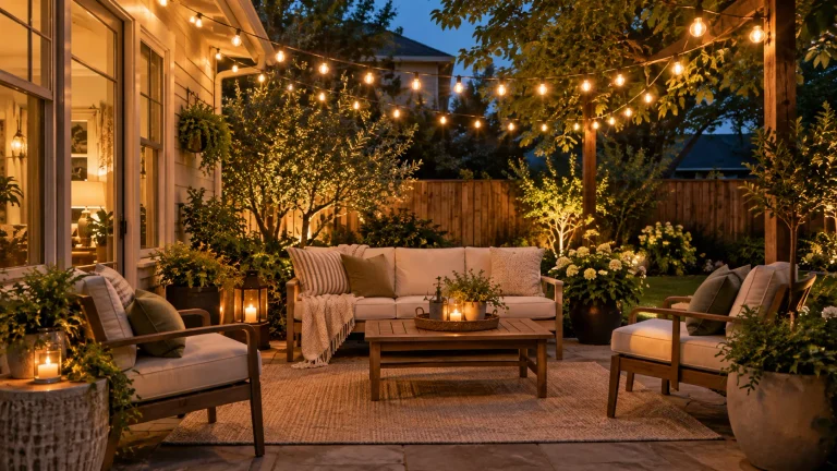 Outdoor String Light Ideas for Cozy Patios, Porches, and Yards