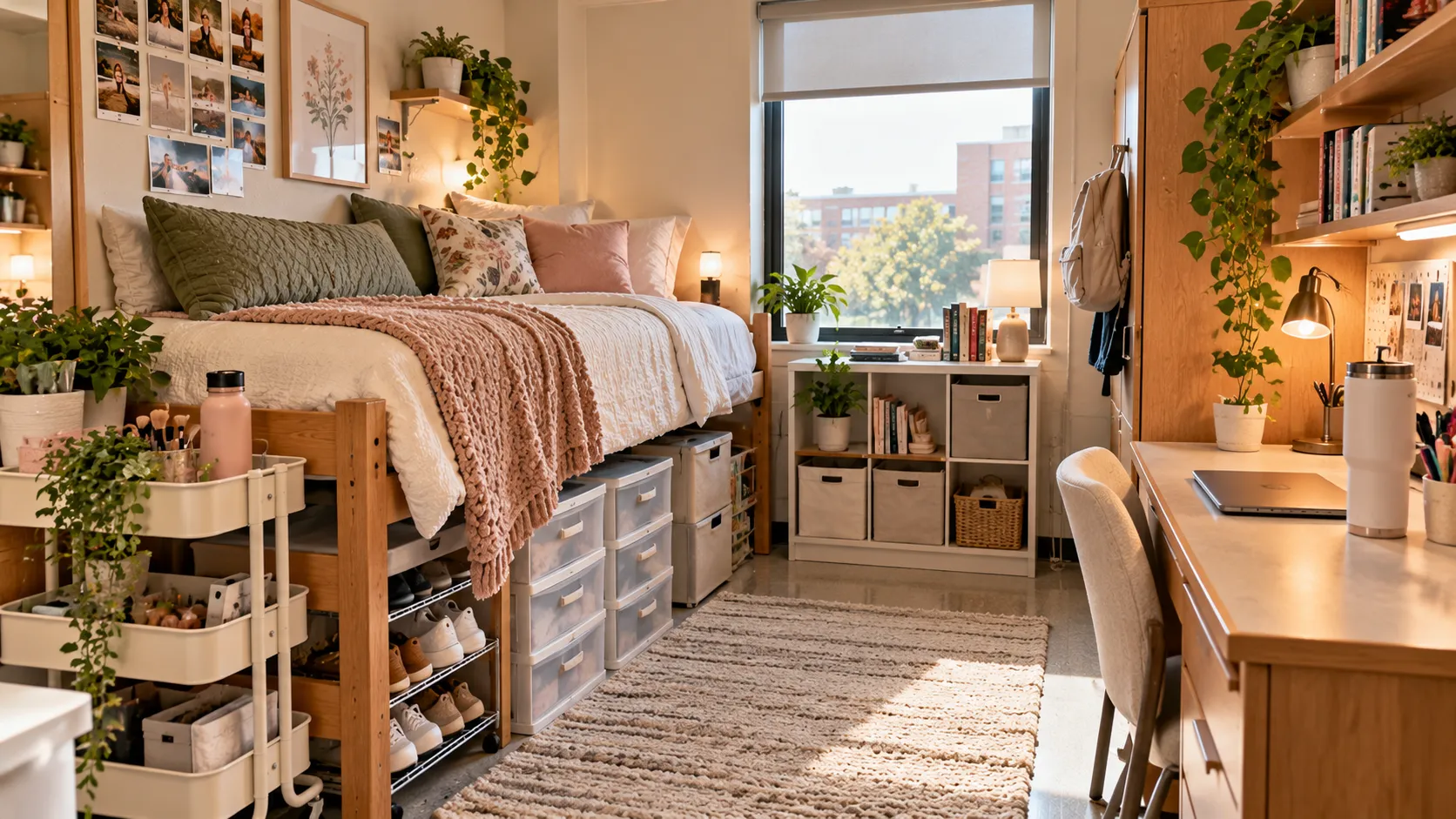Dorm Room Storage Ideas