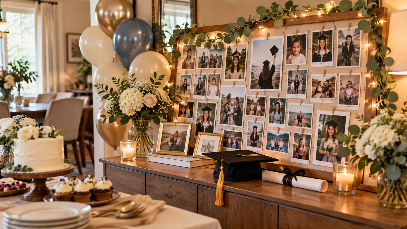 Graduation Photo Display