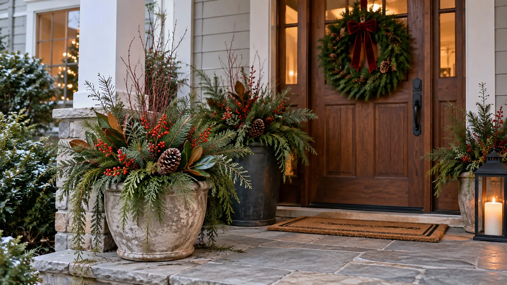 Christmas Planter Ideas