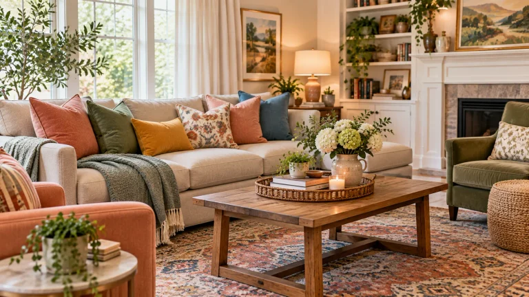 Colorful Living Room Ideas That Feel Cheerful and Livable
