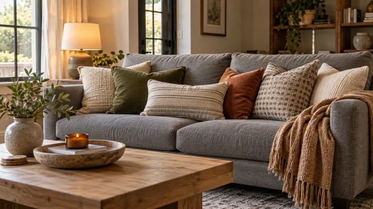 Pillow Ideas For Grey Couch