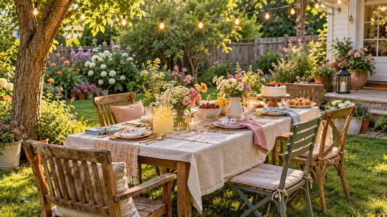 Garden Party Decor Ideas for a Cheerful Outdoor Celebration