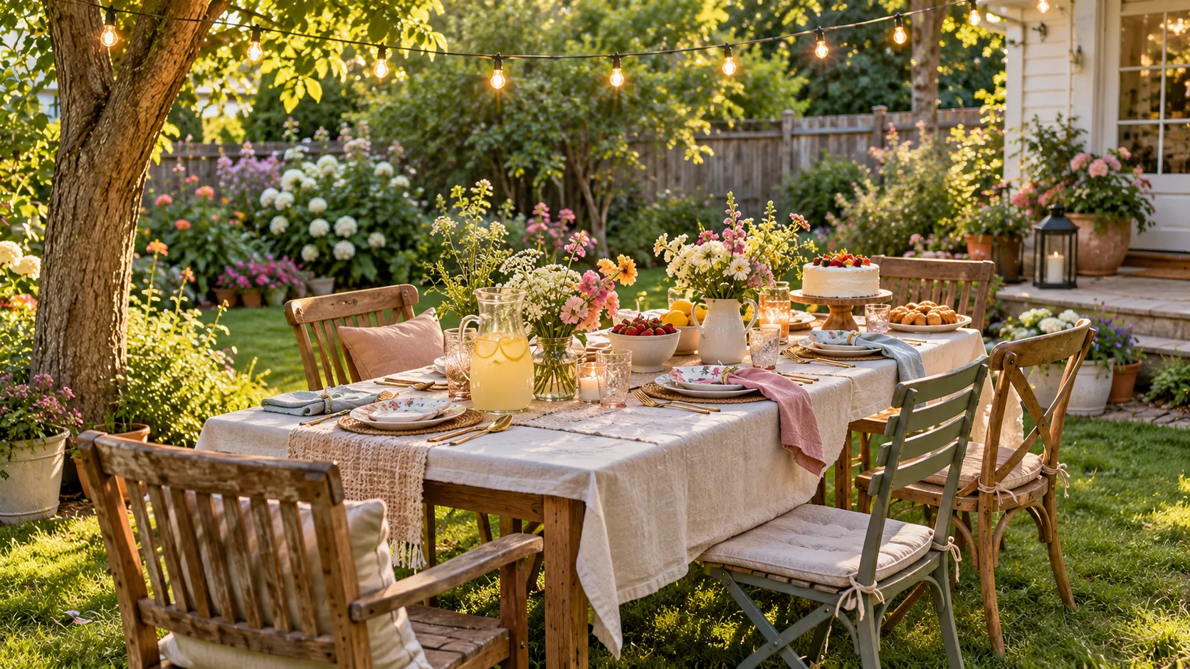 Garden Party Decor Ideas for a Cheerful Outdoor Celebration