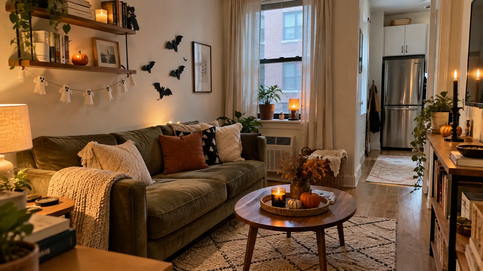 Small Apartment Halloween Decor