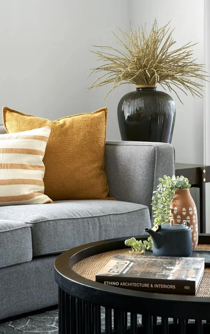3- Add a Mustard Yellow Accent