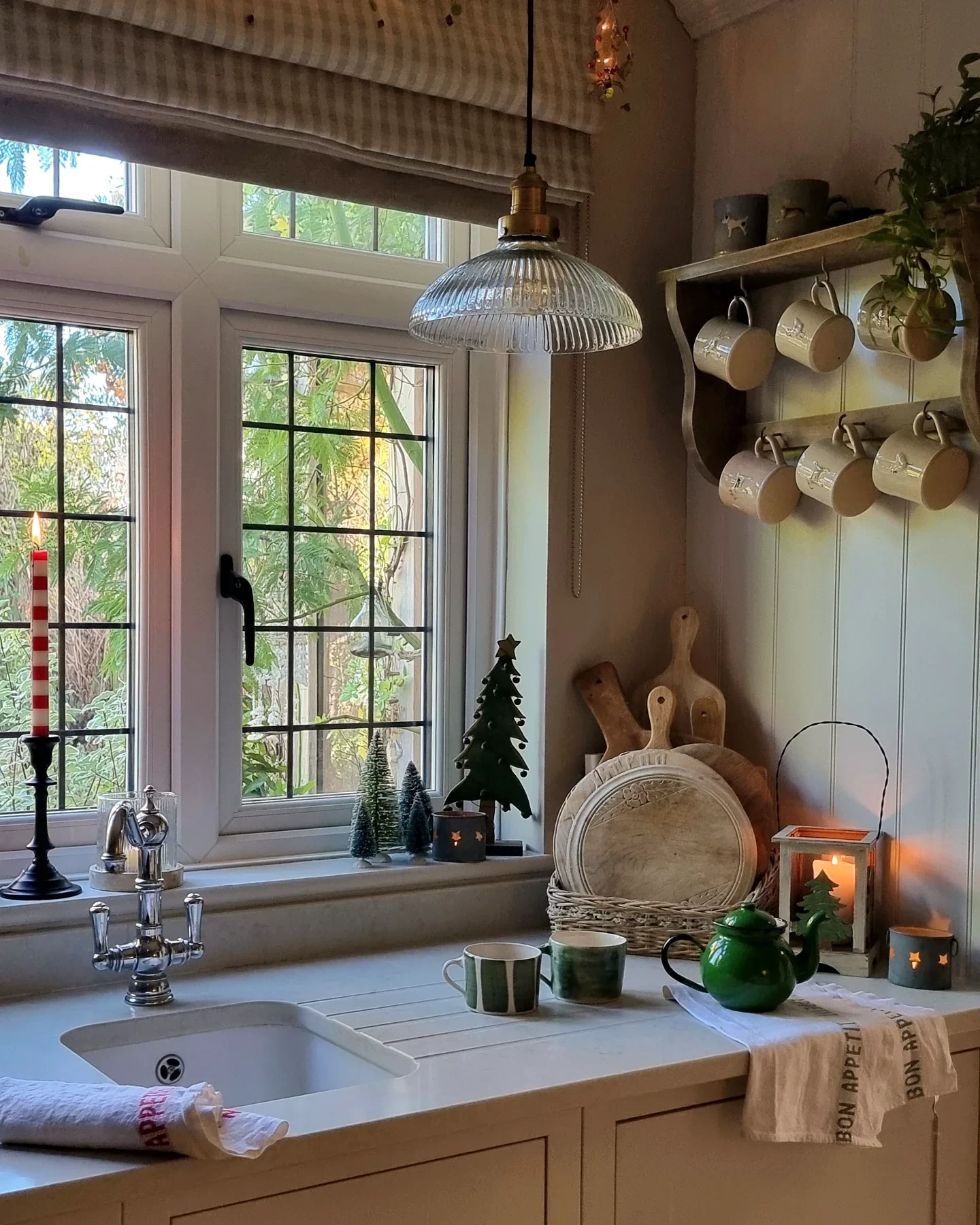 6- Add Classic Taper Candles