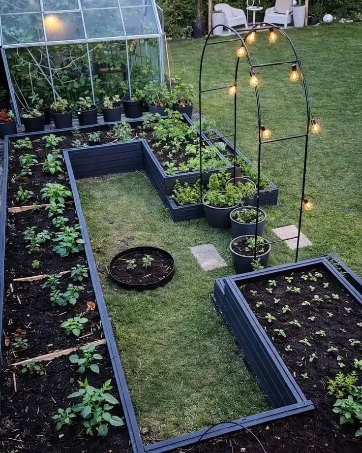 1- Add String Lights Above the Beds