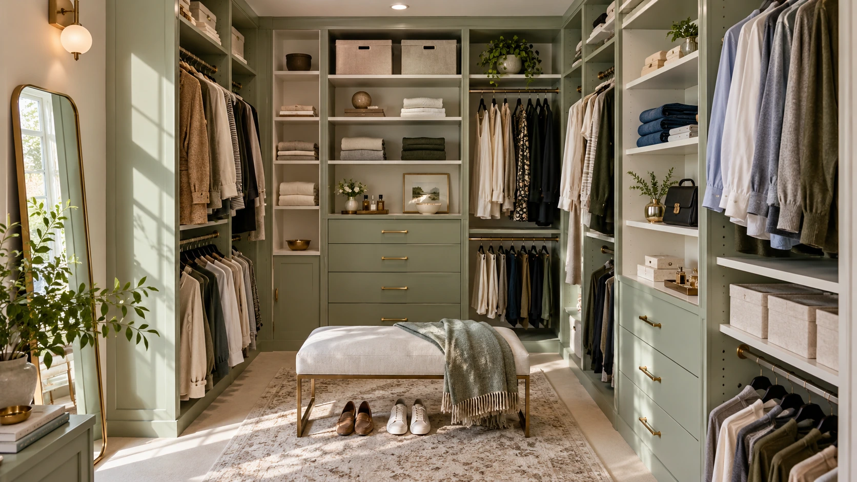Bedroom Closet Organization