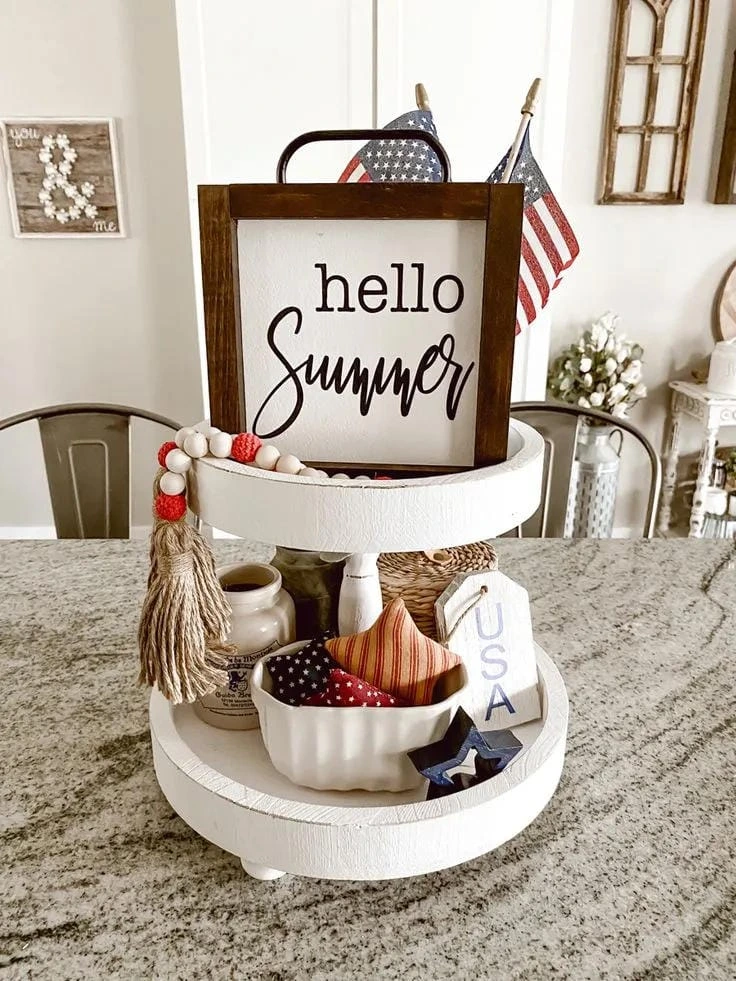 14- Blend Hello Summer with Patriotic Accents