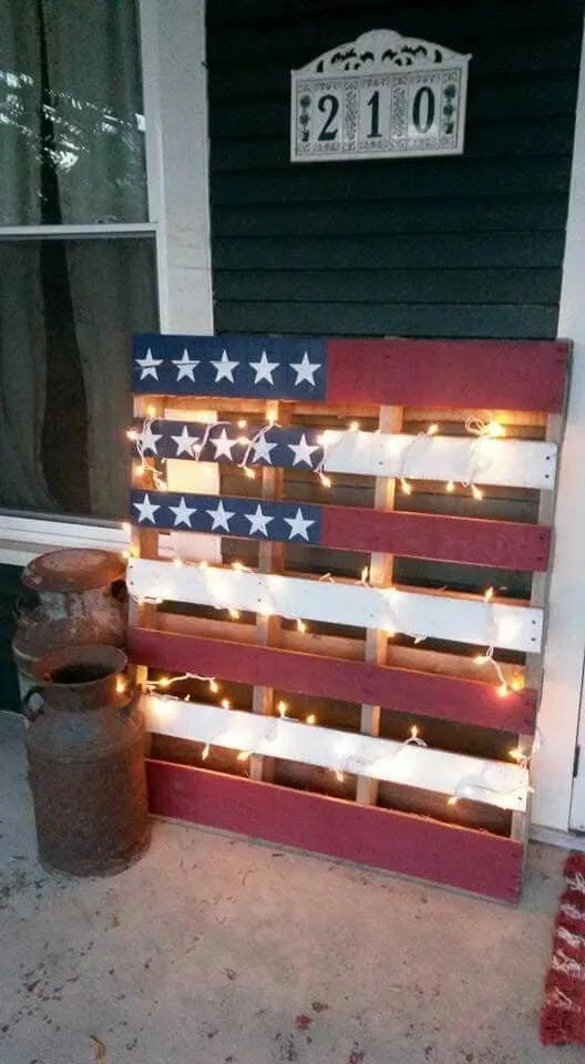 4- Build a Light-Up Pallet Flag