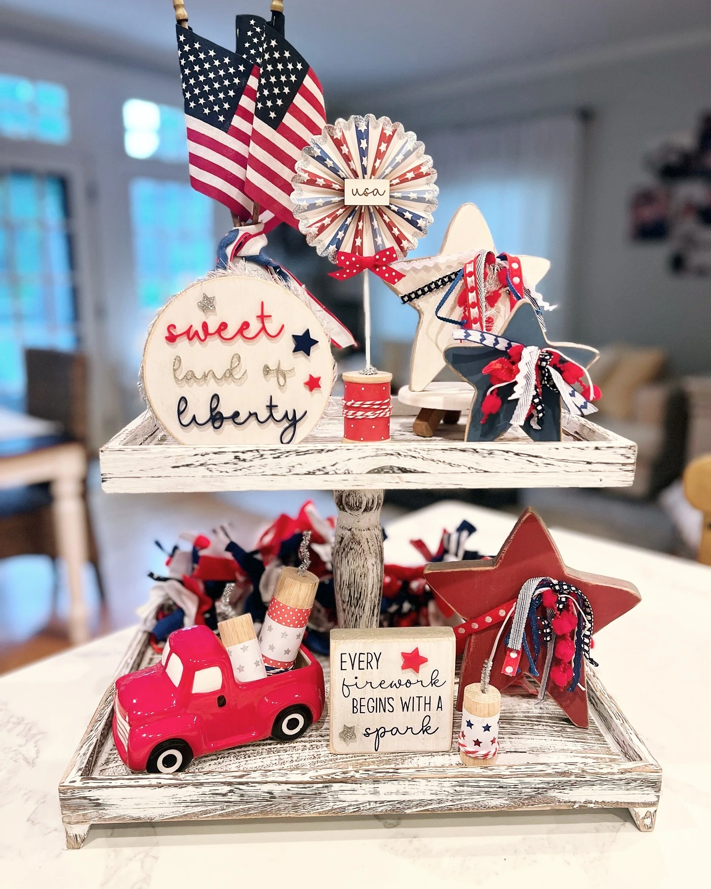 2- Build a Little Land of Liberty Scene