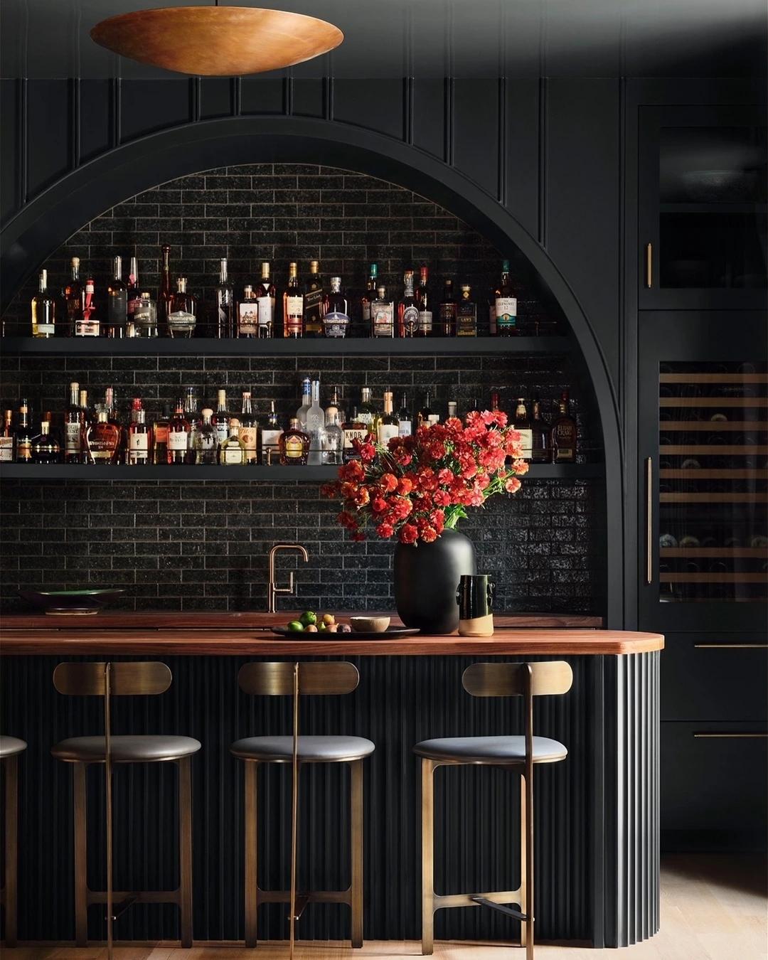 1- Build Around a Bar Cabinet