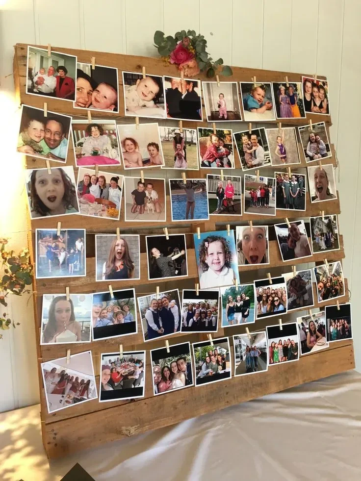 9- Cover a Board with Candid Moments