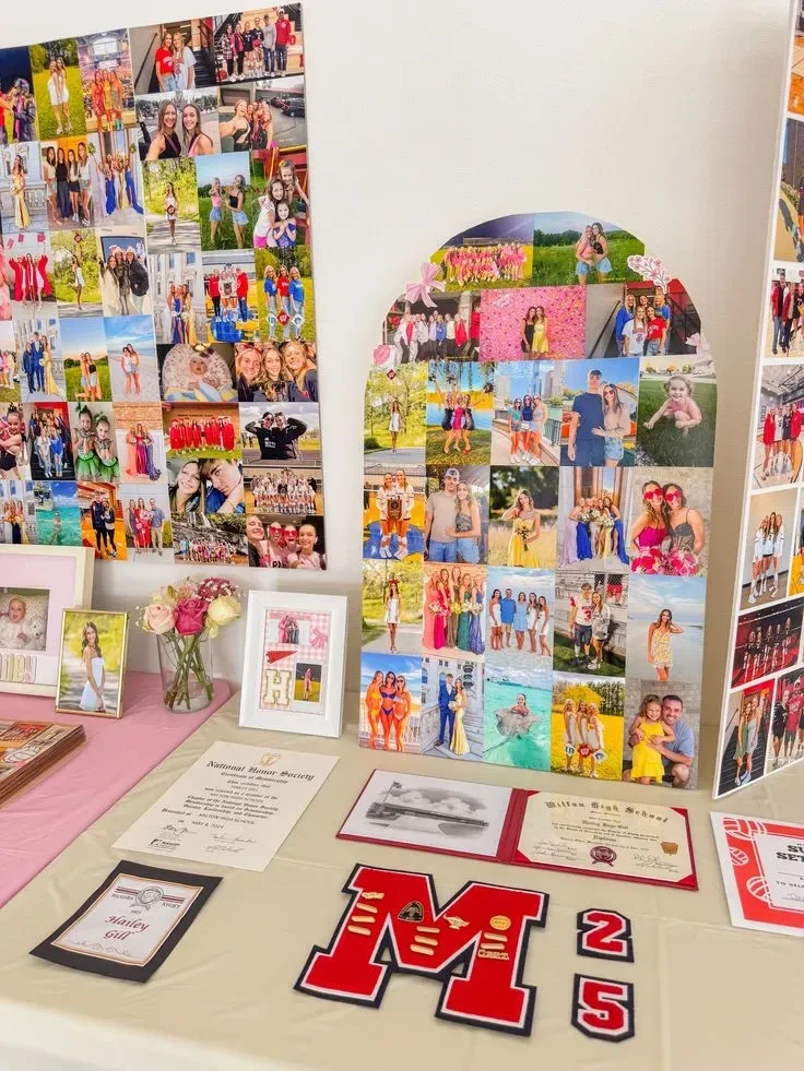 6- Cover a Curved Board with Photos