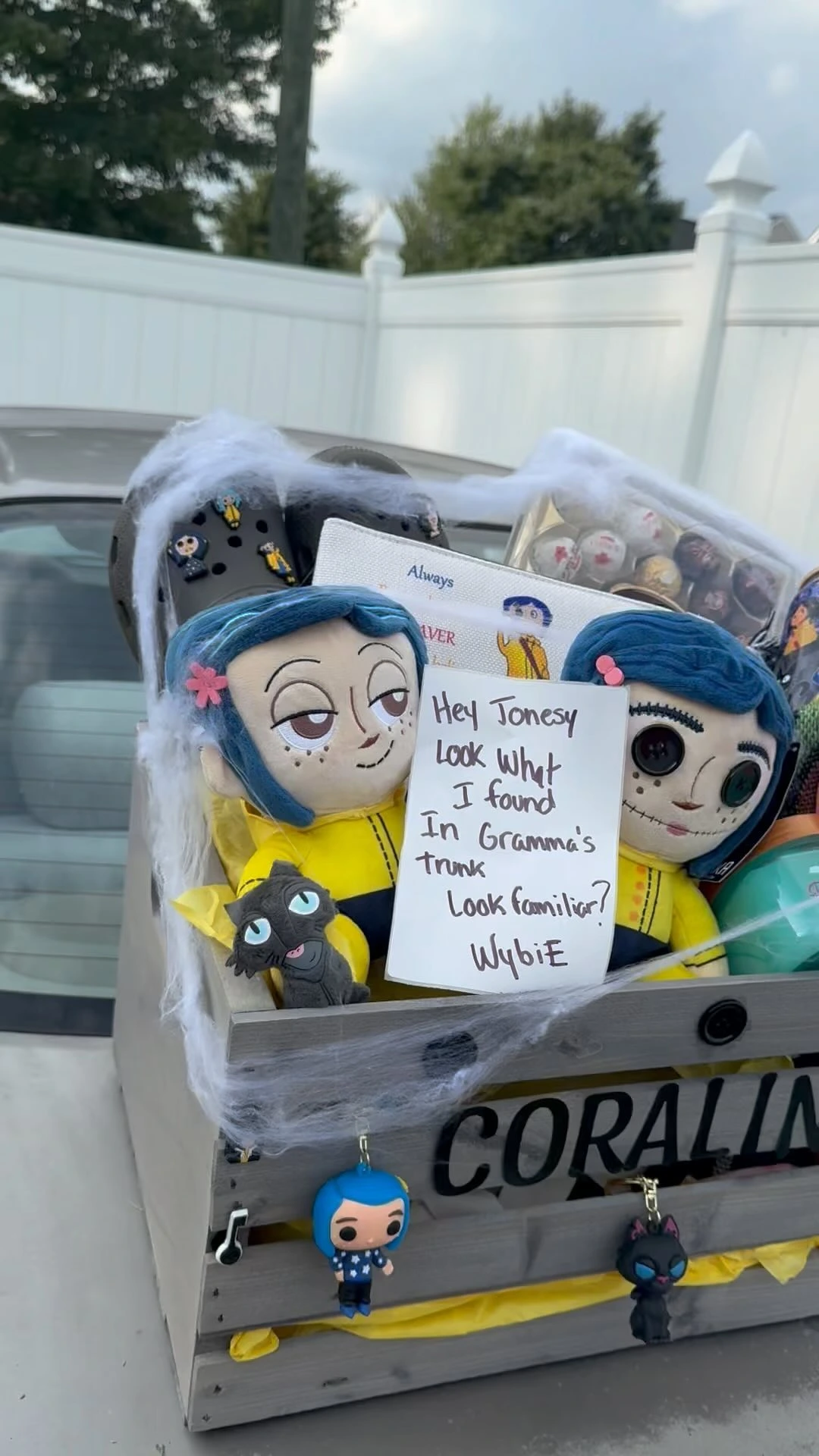 6- Create a Coraline-Inspired Basket