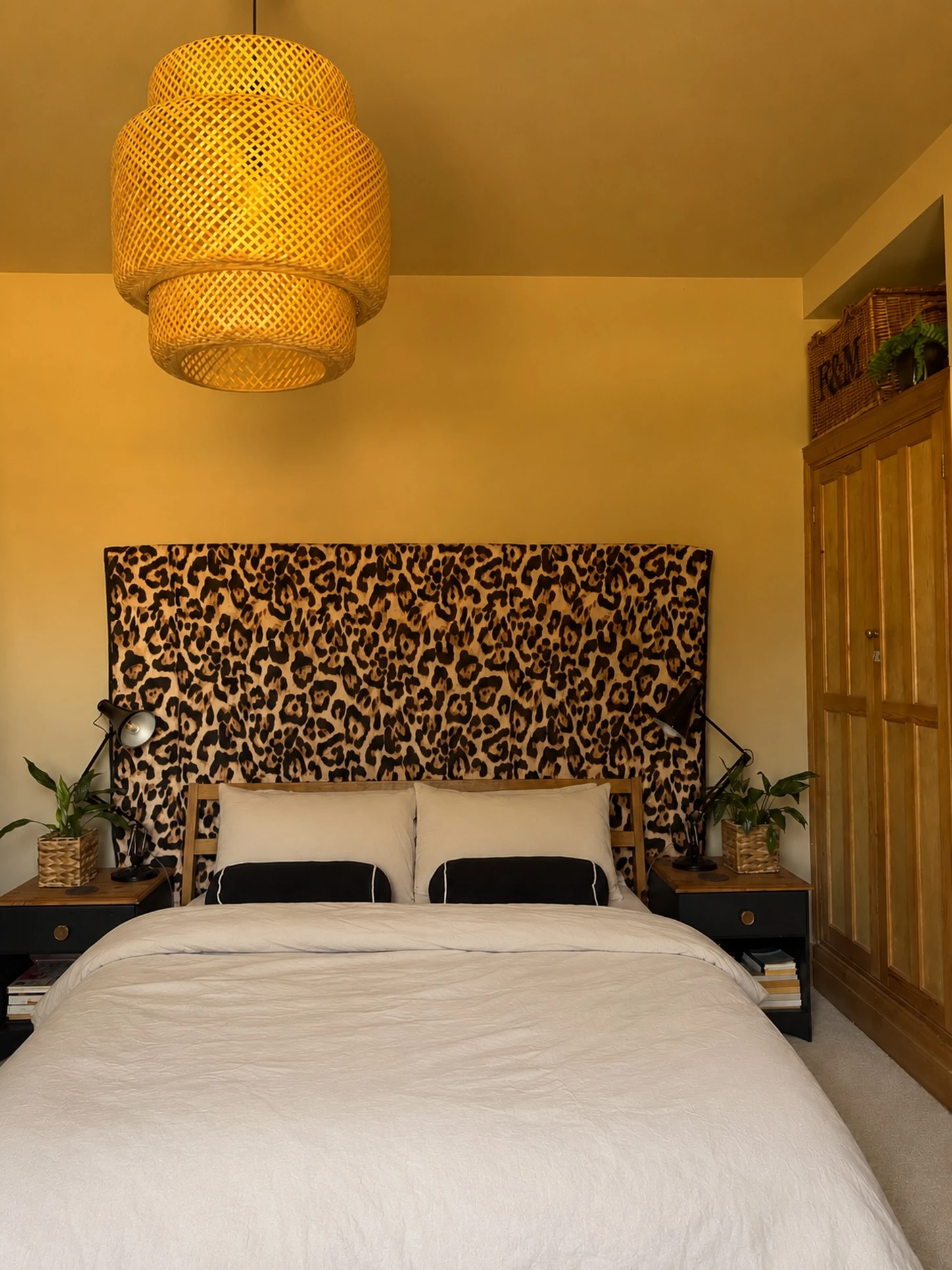 12- Create a Leopard Print Headboard