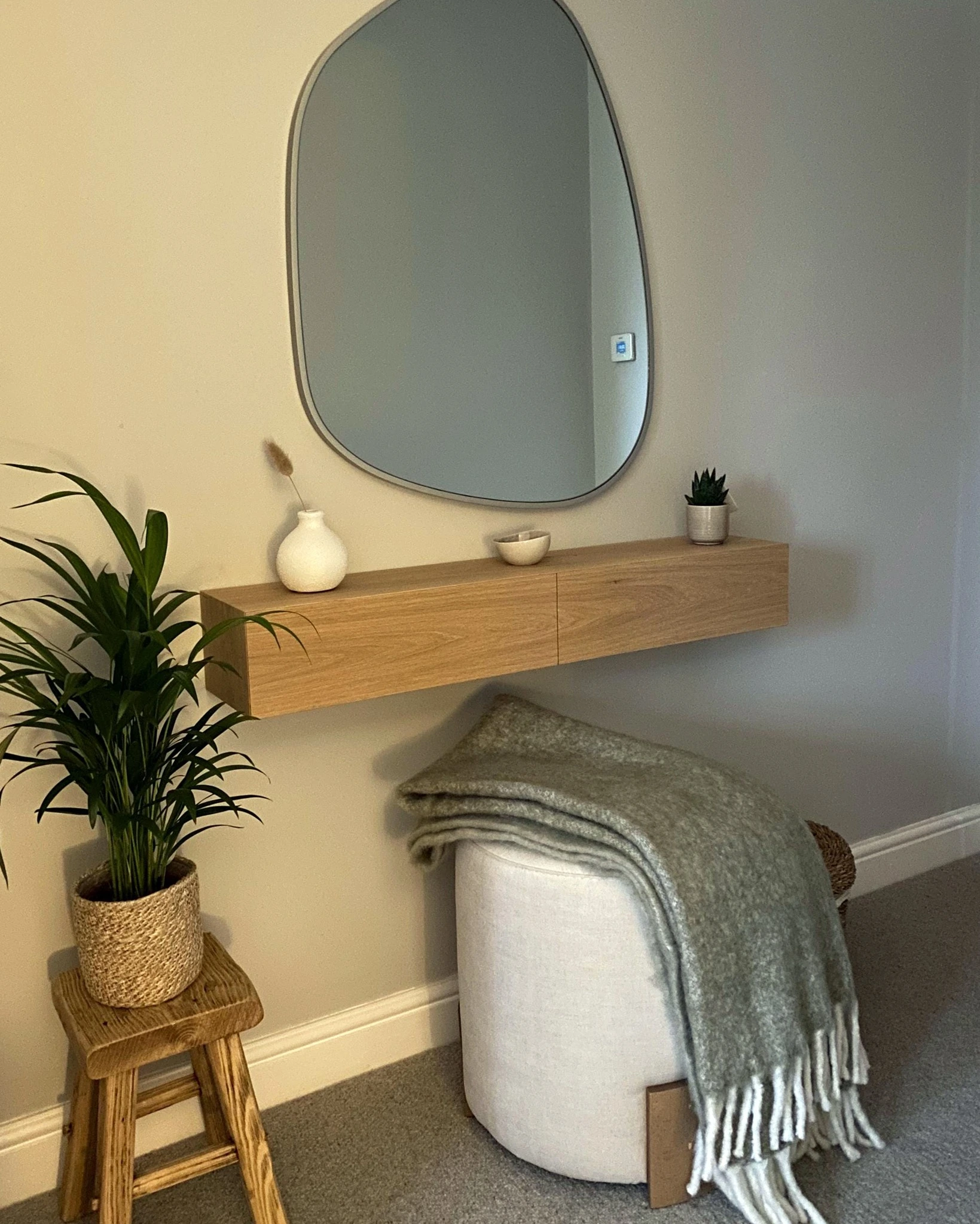 8- Create a Small Pretty Landing Spot