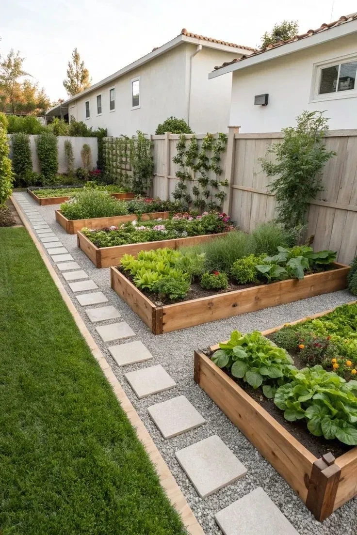 12- Frame a Path With Topiary and Roses