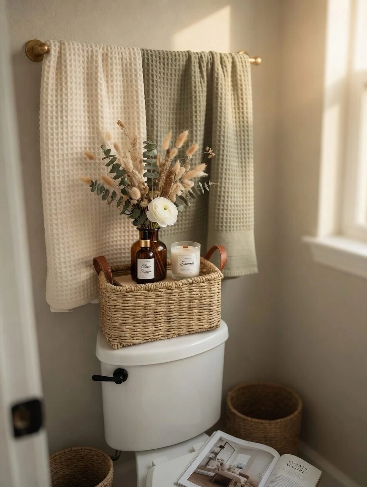 3- Give the Bathroom Room to Breathe