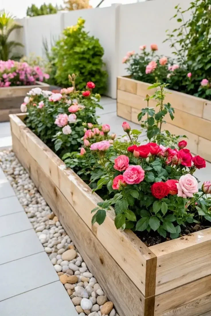 13- Grow Roses in a Raised Bed