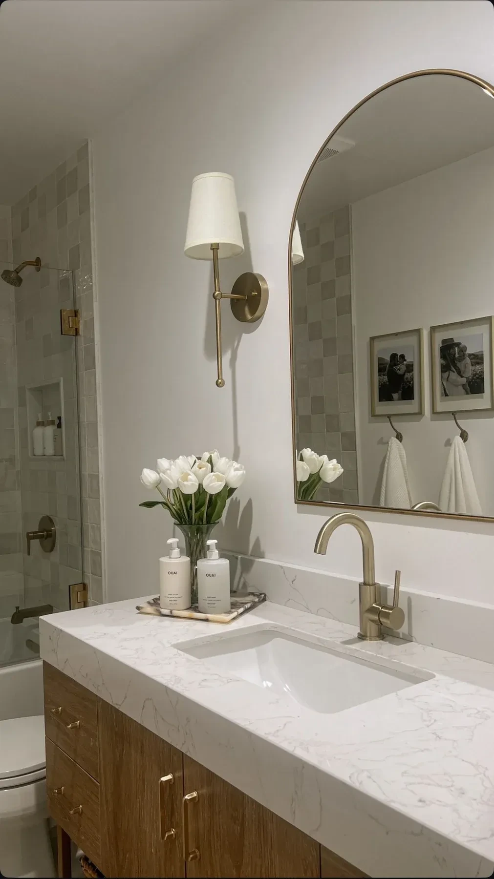 8- Install a Wall Lamp Beside the Mirror
