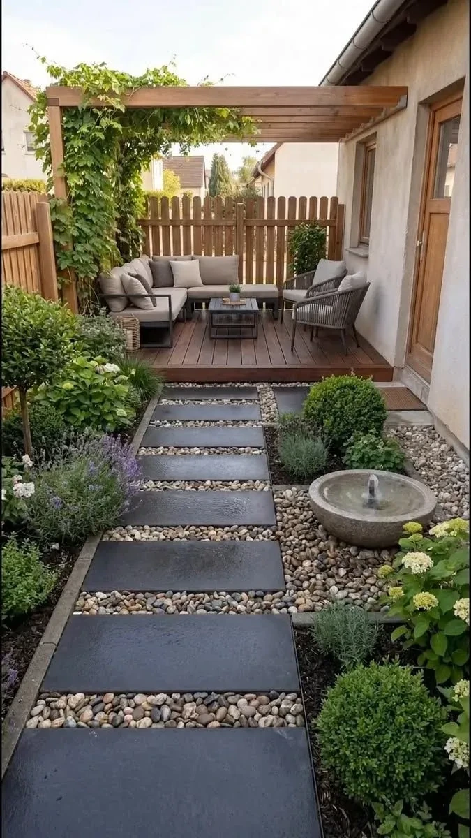 7- Lead the Garden Toward a Pergola